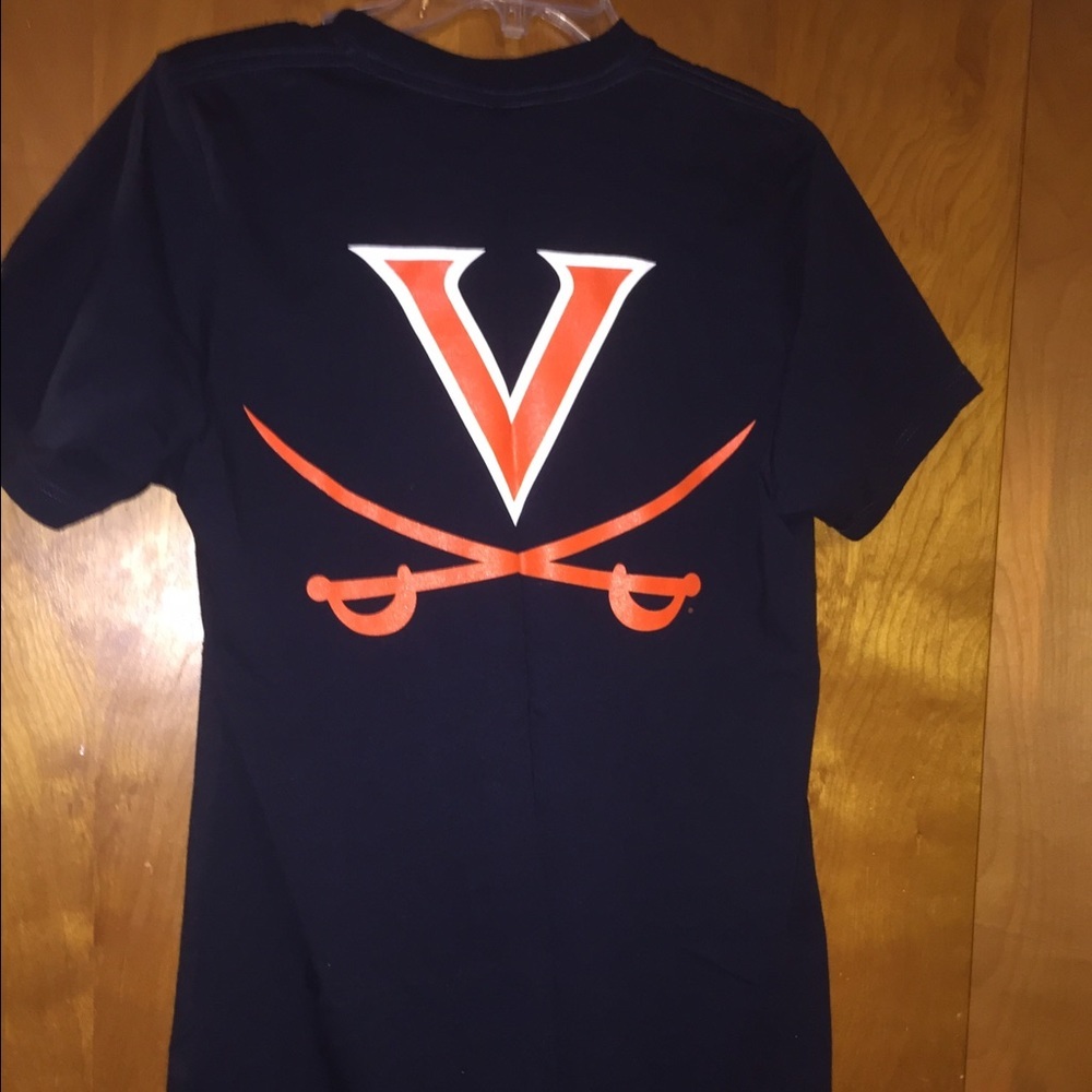 Men Nike university of Virginia Cavaliers uva performance tshirt tee large L